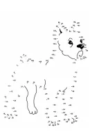 Stip tot stip kleurplaat 2